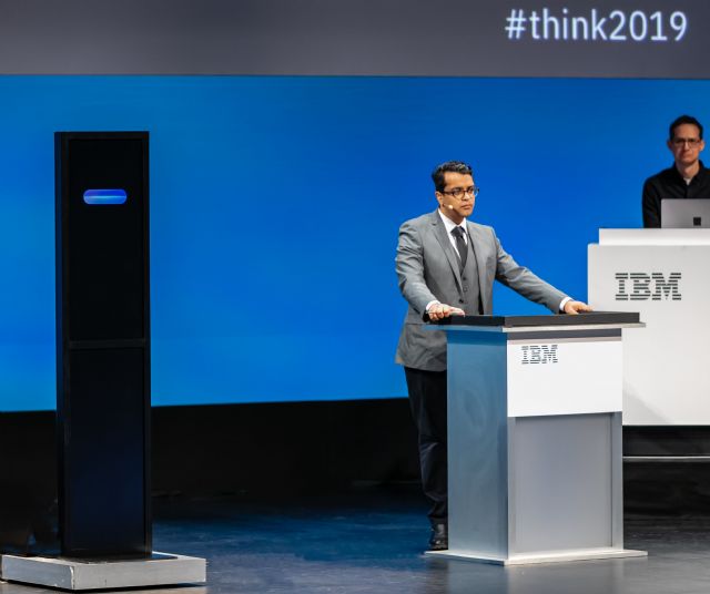 IBM 인공지능, 인간과의 토론 대결에서 석패