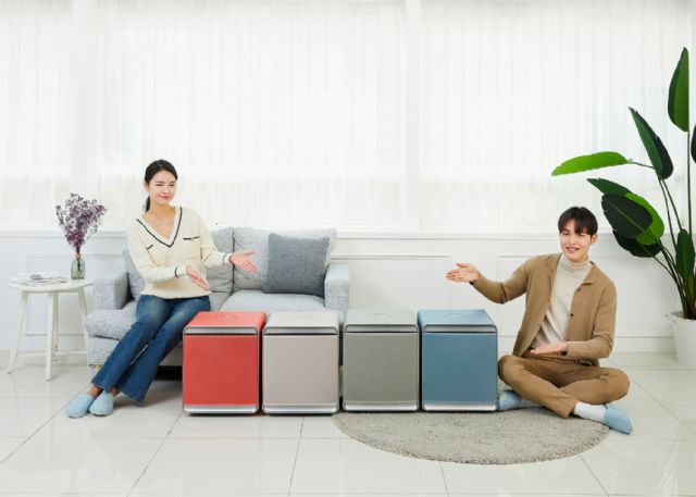 '삼성 큐브' 공기청정기 4가지 컬러 에디션 출시