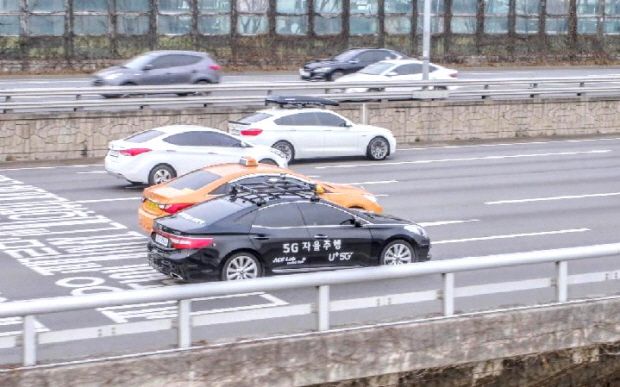 5G 자율차, 복잡한 서울 도심 주행 테스트 성공