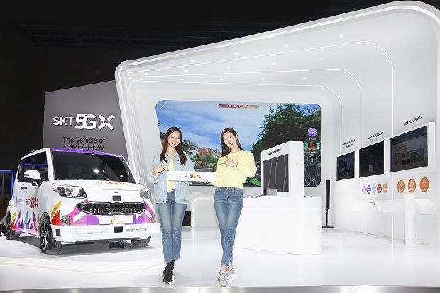 SK텔레콤, 서울모터쇼서 5G 기반 자율주행 기술 전시