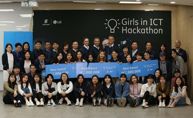 에릭슨엘지, ‘Girls in ICT 해커톤’ 개최