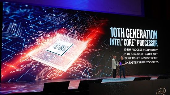 [컴퓨텍스 2019] 인텔, 10세대 코어 프로세서 발표