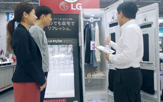 LG전자 스타일러, 일본 판매량 50% 증가