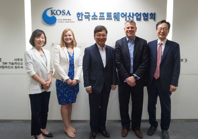 한국SW산업협회, 미국IT산업협회 교류협력회의 개최