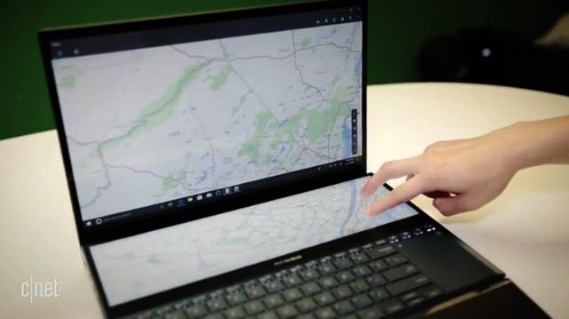 [영상] 4K 듀얼 스크린 장착한 노트북 ‘젠북 프로 듀오’