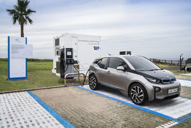 BMW 코리아, 아시아 첫 중고 배터리 재활용 전기차 충전소 구축