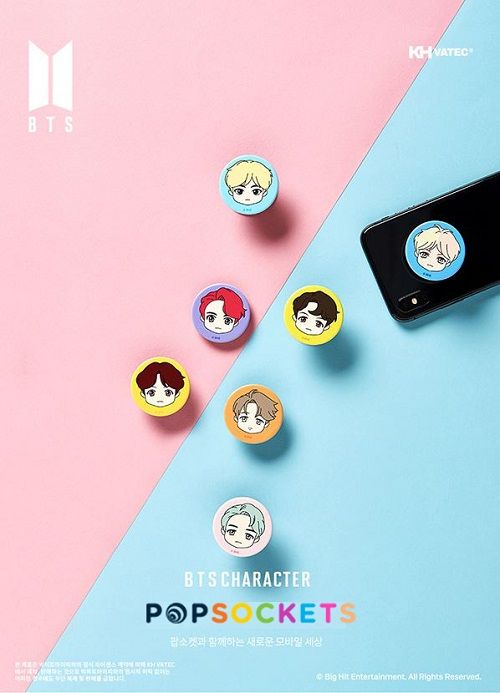 KH바텍-팝소켓, 방탄소년단 팝그립 출시