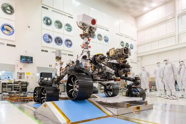 NASA 마스 2020 로버, 첫 주행 시험 통과