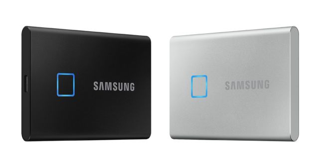삼성, 지문보안 더한 SSD 'T7 터치' 내놓는다