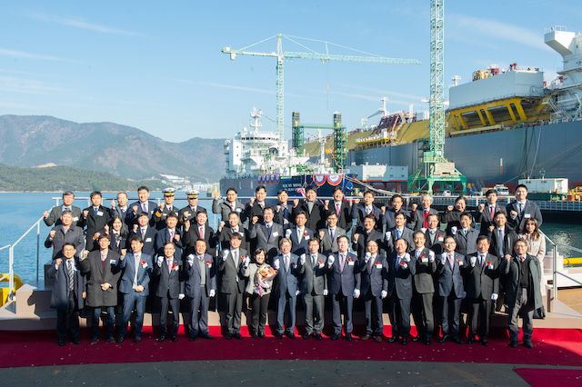가스공사, 아시아 최초 LNG 벙커링 선박 운항