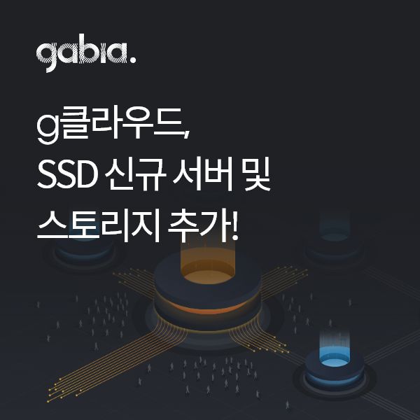 가비아, 빠른 입출력 처리 앞세운 클라우드 ‘SSD 스토리지’ 출시