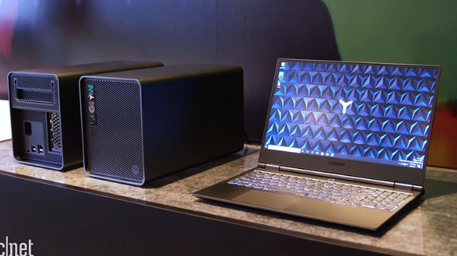 [영상] ‘레노버 리전 Y740S’, GPU 연결해 쓰는 게이밍 노트북