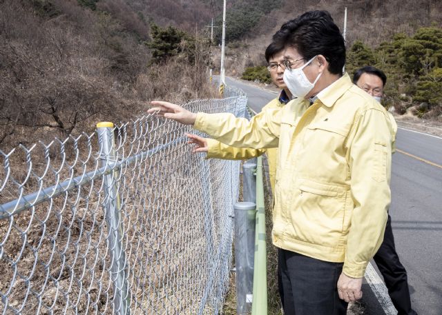 환경부 장관, 강원 화천 아프리카돼지열병 대응 현장 점검
