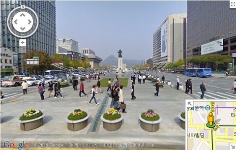 구글 스트리트뷰 한국도 찍는다 - 지디넷코리아