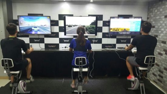 지루한 실내용 바이크, 게임하며 즐긴다 - 뉴스 썸네일 이미지