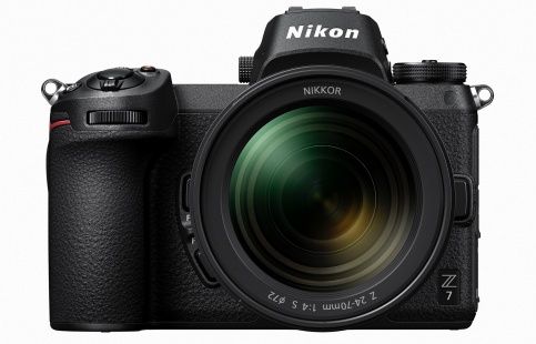 니콘 Z7 미러리스 카메라. 4천 575만 화소 CMOS 센서를 탑재했다. (사진=니콘)