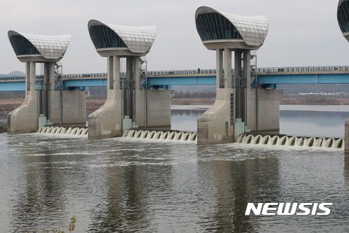 충남 부여군 백제보 (사진=뉴시스)