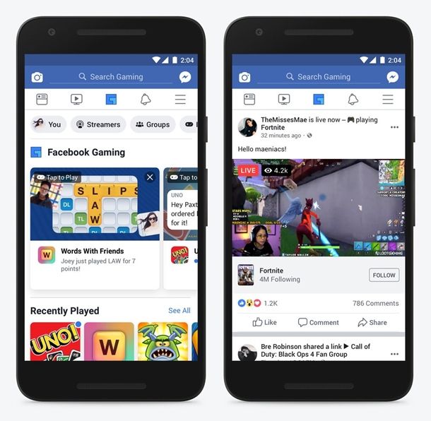페이스북, 게이밍 앱 출시...유튜브-믹서와 경쟁 예고