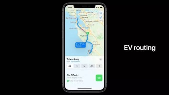 [WWDC20] iOS 14 지도 앱, 전기차 충전소 찾아준다