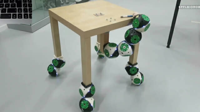 [영상] 스스로 변신하는 트랜스포머 탁자, 모듈형 ‘룸봇’