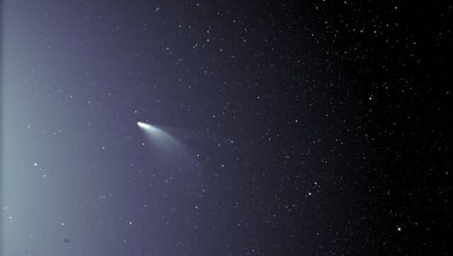 NASA 태양탐사선이 포착한 니오와이즈 혜성