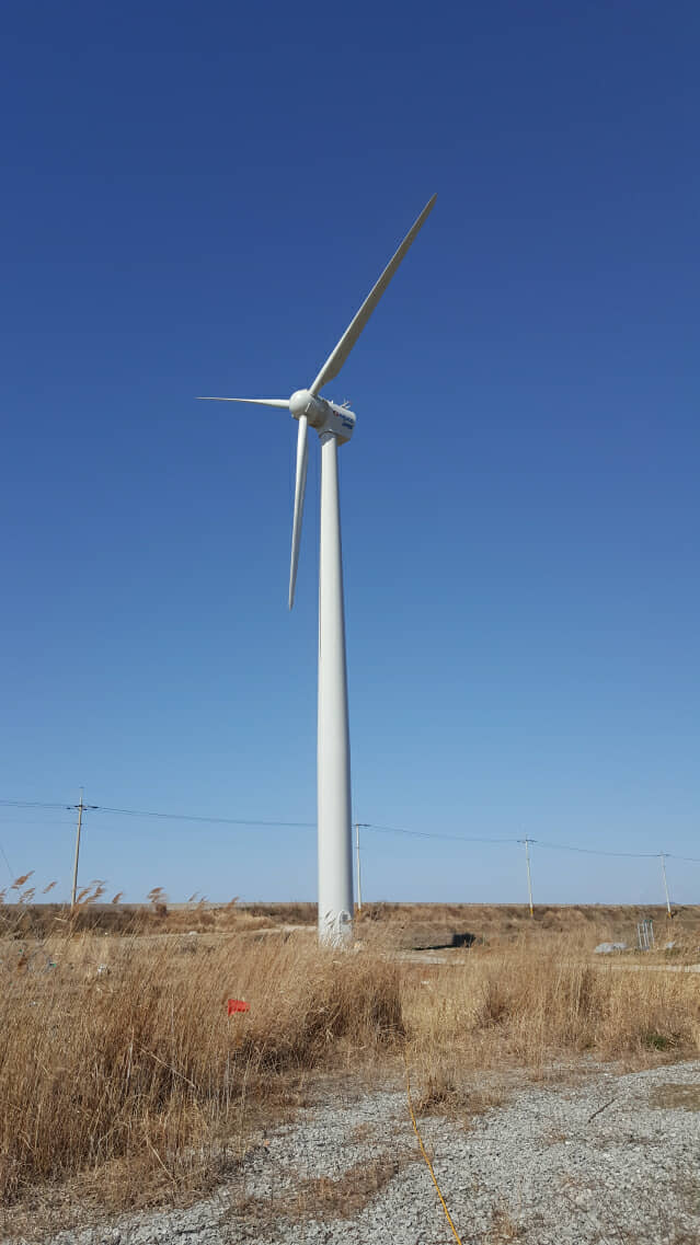 한전, 약한 바람에도 운영 가능한 풍력발전기 개발
