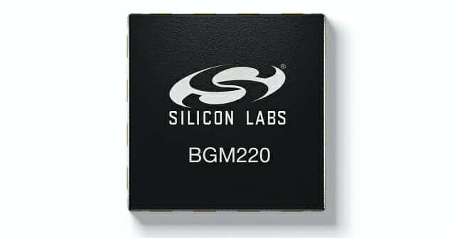 실리콘랩스가 초소형·저전력 블루투스 모듈인 BGM220 시리즈를 출시했다. (사진=실리콘랩스)