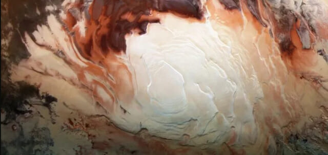 화성 남극 숨겨진 호수, 생각보다 넓게 퍼져 있다 [여기는 화성]
