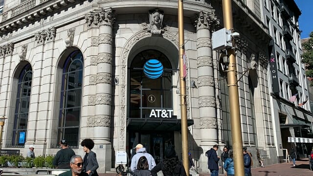 미국 샌프란시스코 AT&T 지점. (사진=지디넷코리아)