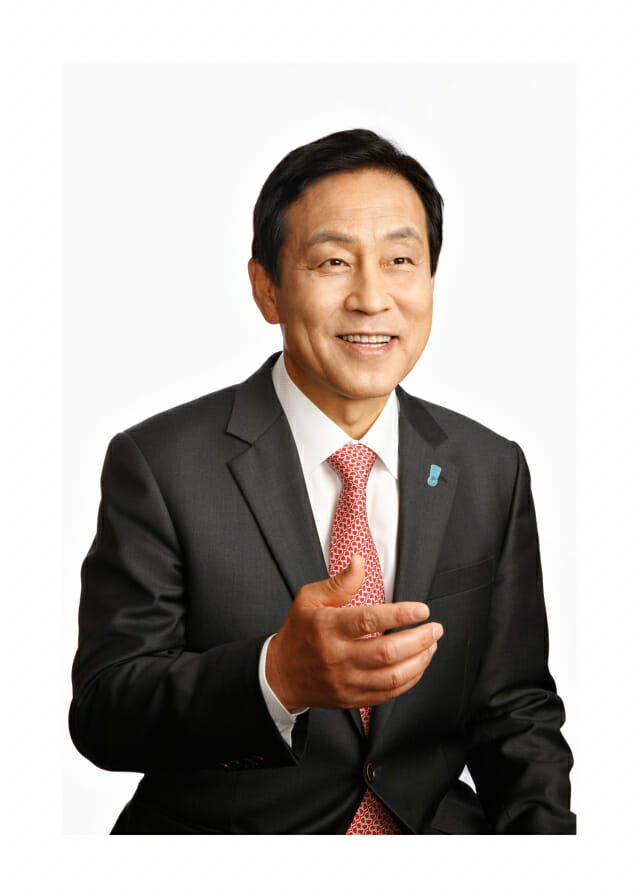 Hana Finance Chairman Kim Jeong-tae, as the sole candidate for the next president-elect for one-year term
