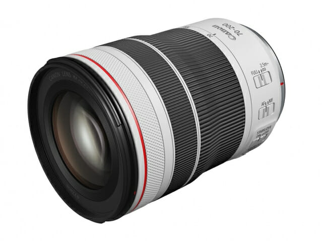 RF70-200mm F4 L IS USM 렌즈. (사진=캐논)