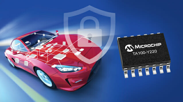 마이크로칩, 보안성 강화한 차량용 IC 'TA100' 출시