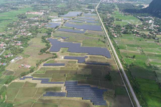 한화에너지, 말레이시아 추핑 38MW 태양광발전소 준공