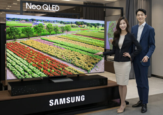 Samsung’Neo QLED ‘vs LG’QNED’… 미니 LED TV 시장 오픈
