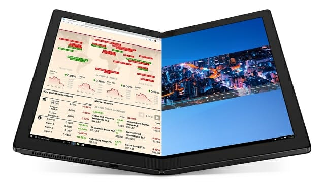 Lenovo Korea, ThinkPad X1 Fold 등 5 가지 신제품 출시