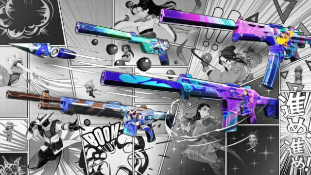 라이엇 게임즈, 발로란트 신규 무기 스킨 ‘GO! VOL 1’ 출시