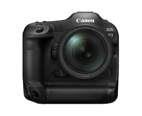 캐논이 신형 풀프레임 미러리스 카메라 'EOS R3'를 개발중이라고 밝혔다. (사진=캐논)