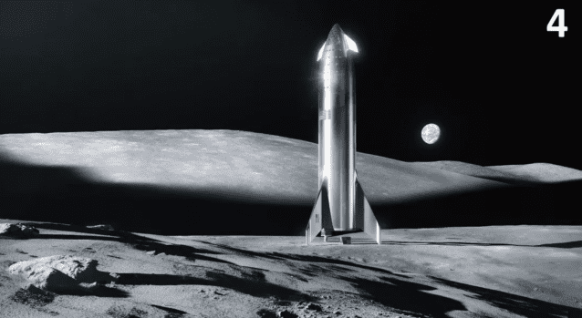 머스크는 베조스를 이기고 NASA의 달 탐사 파트너가되었습니다.