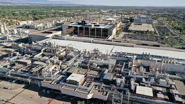 인텔 미국 뉴멕시코 주 리오랜초 생산시설. (사진=인텔)