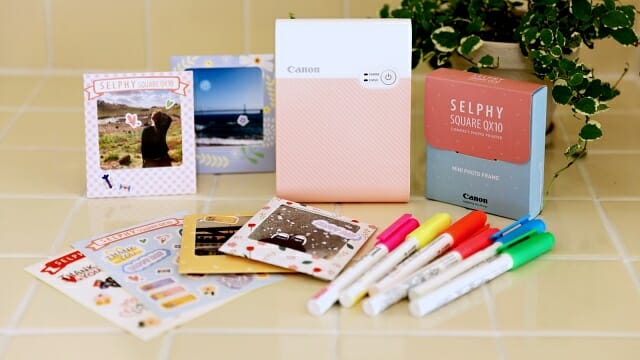 캐논코리아컨슈머이미징이 셀피스퀘어 QX10 구매자 대상 포토카드 패키지를 제공한다.
