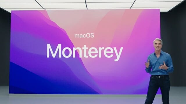 애플이 맥용 새 운영체제 '맥OS 몬터레이'를 공개했다. (사진=애플)