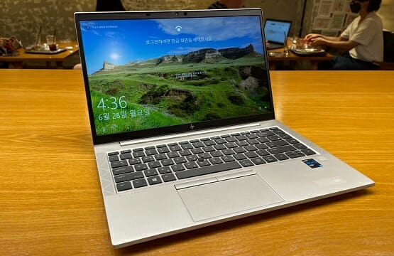 HP 엘리트북 840 에어로 G8. (사진=지디넷코리아)