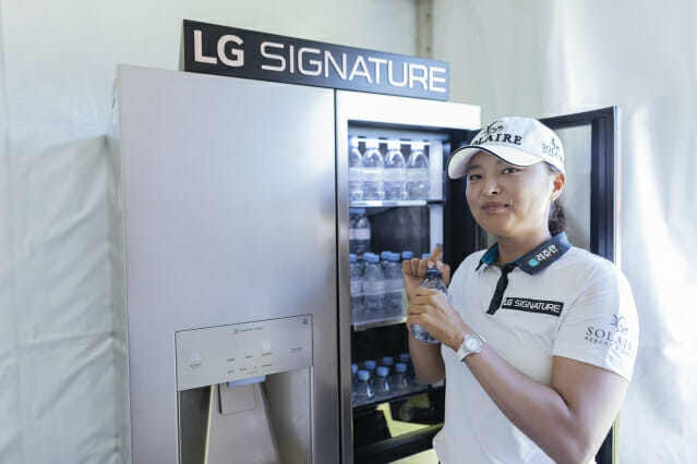 LG, 세계 5대 골프 메이저 대회서 '시그니처' 알린다