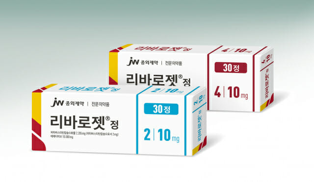 JW중외제약, 이상지질혈증 복합성분 개량신약 ‘리바로젯’ 출시