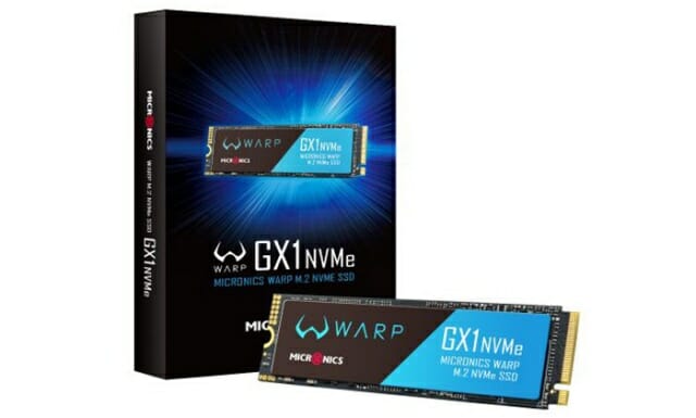 한미마이크로닉스, '워프 GX1' NVMe SSD 보증기간 연장