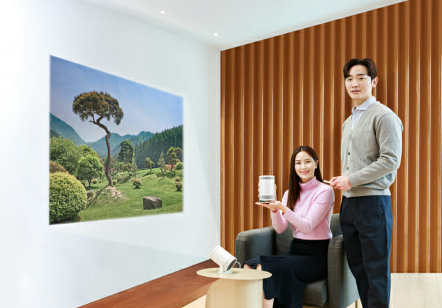 삼성, 포터블 스크린 '더 프리스타일' 예약 판매 시작