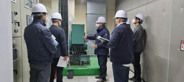 전력거래소 이사장·노조위원장 공동 재난안전 점검