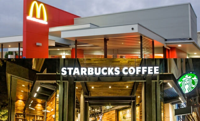 맥도날드·스타벅스, 러시아서 영업 중단