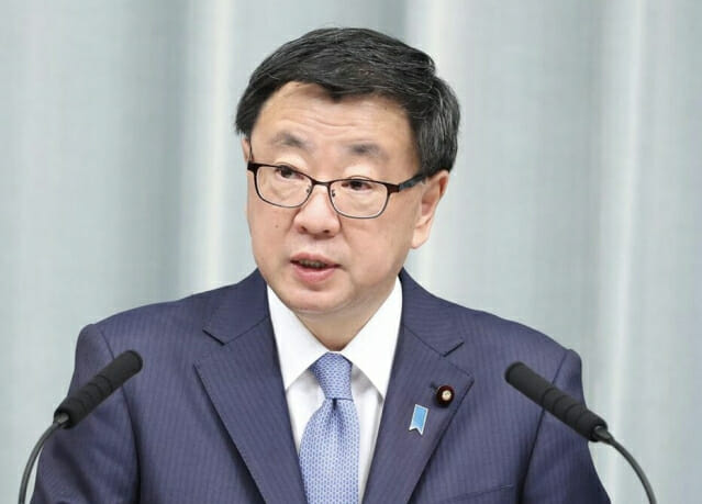 마쓰노 히로카즈 일본 관방장관