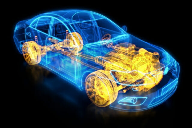 LG마그나 이파워트레인의 전기차 파워트레인 컨셉 (사진=LG전자)